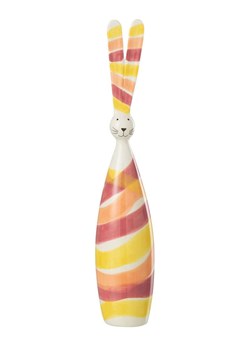 J Line Figurka dekoracyjna w kolorze różowo-pomarańczowo-złotym - wys. 36 x Ø 7 cm ze sklepu Limango Polska w kategorii Dekoracje - zdjęcie 179431377