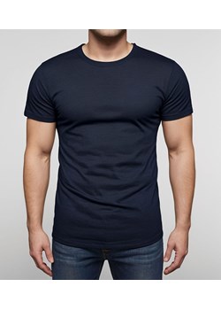 T-shirt premium 190g bawełniany granatowy Recea ze sklepu Recea.pl w kategorii T-shirty męskie - zdjęcie 179433866