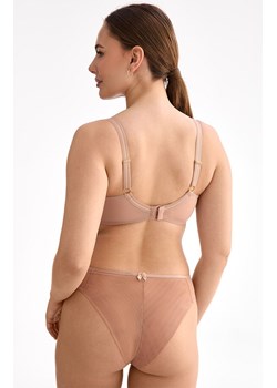 Figi damskie brazyliany beżowe Rina C322, Kolor beżowy, Rozmiar L, Ewa Bien ze sklepu Intymna w kategorii Majtki damskie - zdjęcie 179437145