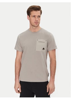 Moose Knuckles T-Shirt Dalon M15MT733 Szary Regular Fit ze sklepu MODIVO w kategorii T-shirty męskie - zdjęcie 179437519