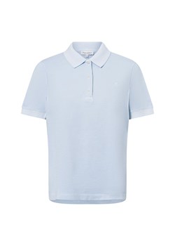 Marc O'Polo Damska koszulka polo Kobiety Bawełna jasnoniebieski jednolity ze sklepu vangraaf w kategorii Bluzki damskie - zdjęcie 179439108
