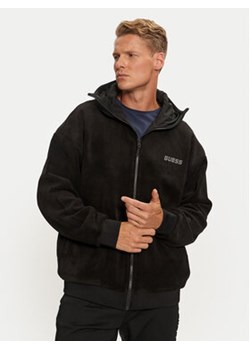 Guess Kurtka przejściowa Roof Z4BQ26 KCJW0 Czarny Regular Fit ze sklepu MODIVO w kategorii Kurtki męskie - zdjęcie 179449825