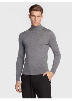 Calvin Klein Golf Superior K10K110424 Szary Regular Fit ze sklepu MODIVO w kategorii Swetry męskie - zdjęcie 179450958
