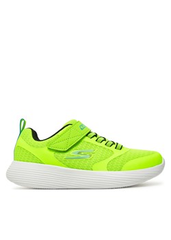 Sneakersy Skechers Go Run 400 V2-Goltran 405095L/LMBK Zielony ze sklepu eobuwie.pl w kategorii Buty sportowe dziecięce - zdjęcie 179457106