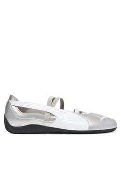 Puma Baleriny Speedcat Ballet Metallic Wns 401581 01 Srebrny ze sklepu MODIVO w kategorii Balerinki - zdjęcie 179458627