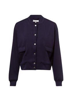 mbyM Damska kurtka dresowa - Danni-M Kobiety granatowy jednolity ze sklepu vangraaf w kategorii Bluzy damskie - zdjęcie 179460227