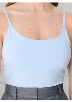 Sinsay - Body - niebieski ze sklepu Sinsay w kategorii Body damskie - zdjęcie 179463558