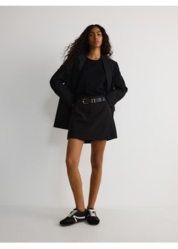 Reserved - Spódnico-szorty z paskiem - czarny ze sklepu Reserved w kategorii Szorty - zdjęcie 179464189