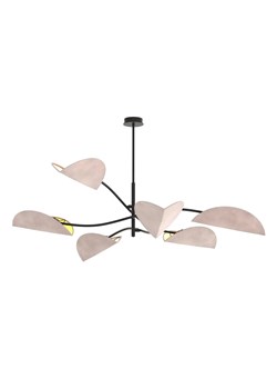 Szara minimalistyczna lampa wisząca - M131-Urdom ze sklepu Edinos.pl w kategorii Lampy wiszące - zdjęcie 179464646