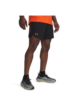 Męskie spodenki treningowe Under Armour Vanish Woven 6in Graphic Sts - czarne ze sklepu Sportstylestory.com w kategorii Spodenki męskie - zdjęcie 179465795
