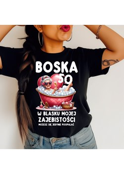 Koszulka na 50 urodziny dla kobiety - BOSKA 50 - id: 145835 - marki Time For Fashion - 179466595 Koszulka na 50 urodziny dla kobiety - BOSKA 50 ze sklepu Time For Fashion w kategorii Bluzki damskie - zdjęcie 179466595