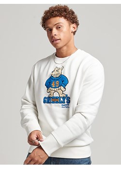 Superdry Bluza w kolorze białym ze sklepu Limango Polska w kategorii Bluzy męskie - zdjęcie 179471098