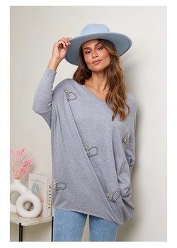 Soft Cashmere Sweter w kolorze szarym ze sklepu Limango Polska w kategorii Swetry damskie - zdjęcie 179471885