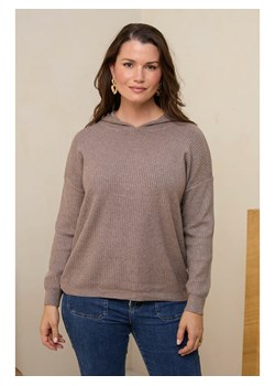 Soft Cashmere Sweter w kolorze szarobrązowym ze sklepu Limango Polska w kategorii Swetry damskie - zdjęcie 179471895