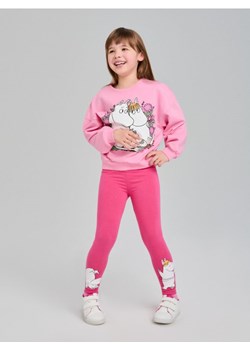 Sinsay - Legginsy The Moomins - różowy ze sklepu Sinsay w kategorii Spodnie dziewczęce - zdjęcie 179477087