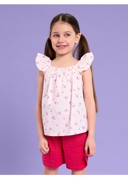 Sinsay - Bluzka z owocowym motywem - różowy - id: 318CI-03X - marki Sinsay - 179477825 Sinsay - Bluzka z owocowym motywem - różowy ze sklepu Sinsay w kategorii Bluzki dziewczęce - zdjęcie 179477825