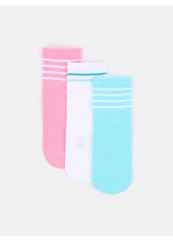 Sinsay - Skarpetki 3 pack - wielobarwny ze sklepu Sinsay w kategorii Skarpetki dziecięce - zdjęcie 179477835