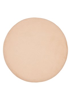 OYOY living design Poduszka &quot;Woody Leather&quot; w kolorze beżowym do siedzenia - Ø 40 cm ze sklepu Limango Polska w kategorii Poduszki dekoracyjne - zdjęcie 179479426