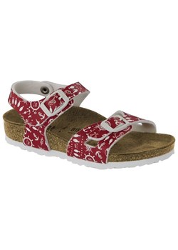 Birkenstock Sandały &quot;Rio&quot; w kolorze czerwonym ze sklepu Limango Polska w kategorii Sandały dziecięce - zdjęcie 179479998