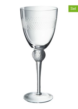 J Line Kieliszki (4 szt.) do wina - wys. 22,5 x Ø 8,5 cm ze sklepu Limango Polska w kategorii Naczynia - zdjęcie 179480066