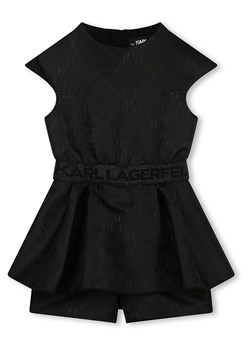 Karl Lagerfeld Kids Kombinezon w kolorze czarnym ze sklepu Limango Polska w kategorii Kombinezony dziewczęce - zdjęcie 179481925