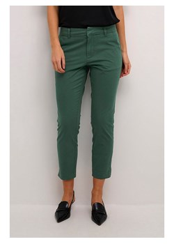 Kaffe Spodnie chino &quot;Amette&quot; w kolorze zielonym ze sklepu Limango Polska w kategorii Spodnie damskie - zdjęcie 179482177