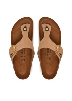 Japonki Birkenstock Gizeh Big Buckle LENB 1024007 Różowy ze sklepu eobuwie.pl w kategorii Klapki damskie - zdjęcie 179482325