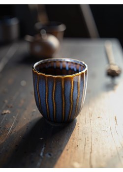 Sinsay - Ceramiczna doniczka - granatowy ze sklepu Sinsay w kategorii Doniczki i osłonki - zdjęcie 179484425