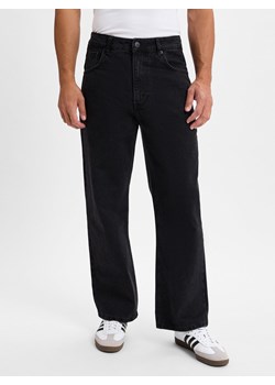 2Y Studios Dżinsy - Adrik Basic Baggy Mężczyźni Bawełna czarny jednolity ze sklepu vangraaf w kategorii Jeansy męskie - zdjęcie 179489719