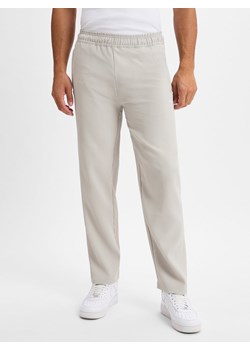 PEGADOR Męskie spodnie do biegania - Troy Mężczyźni kitt wypukły wzór tkaniny ze sklepu vangraaf w kategorii Spodnie męskie - zdjęcie 179489767