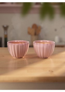 Sinsay - Miski ze strukturalnymi ściankami 2 pack - różowy ze sklepu Sinsay w kategorii Miski - zdjęcie 179492805