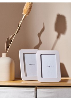 Sinsay - Ramki na zdjęcia 2 pack - beżowy ze sklepu Sinsay w kategorii Ramki na zdjęcia - zdjęcie 179493069