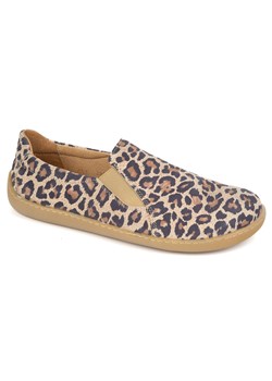 BAREFOOT buty damskie skórzane Pollonus wsuwane 5-1308-023 panterka ze sklepu butyolivier w kategorii Półbuty damskie - zdjęcie 179506728