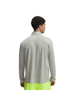 Męski longsleeve treningowy Under Armour UA Tech Vent GTessa 1/2 Zip - zielony ze sklepu Sportstylestory.com w kategorii T-shirty męskie - zdjęcie 179507075