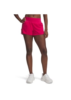 Damskie spodenki do biegania Under Armour UA Launch Pro 3\'\' Shorts - różowe ze sklepu Sportstylestory.com w kategorii Szorty - zdjęcie 179507189