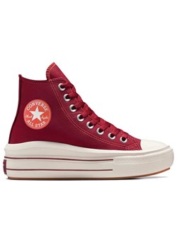 Buty Converse Chuck Taylor All Star Move Archival Athletics A12586C - czerwone ze sklepu streetstyle24.pl w kategorii Trampki damskie - zdjęcie 179509217
