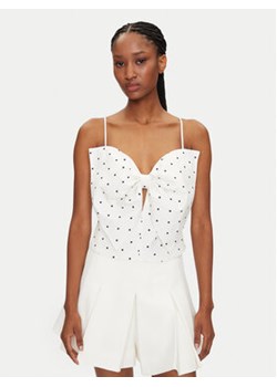 BARDOT Top Vieda 59755TB Biały Regular Fit ze sklepu MODIVO w kategorii Bluzki damskie - zdjęcie 179510366