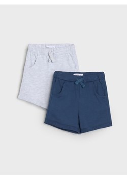 Sinsay - Szorty w stylu basic 2 pack - szary - id: 023DZ-09M - marki Sinsay - 179513819 Sinsay - Szorty w stylu basic 2 pack - szary ze sklepu Sinsay w kategorii Spodenki dziewczęce - zdjęcie 179513819