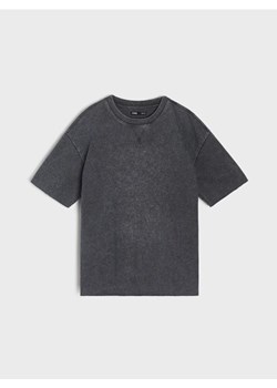 Sinsay - Bluza z krótkim rękawem - szary ze sklepu Sinsay w kategorii Bluzki damskie - zdjęcie 179513846