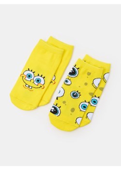 Sinsay - Skarpetki 2 pack SpongeBob - wielobarwny ze sklepu Sinsay w kategorii Skarpetki dziecięce - zdjęcie 179513947