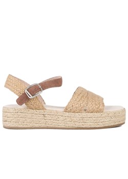 Sandały Emu Australia Mackenzie W13170NATU - beżowe ze sklepu streetstyle24.pl w kategorii Espadryle damskie - zdjęcie 179514059