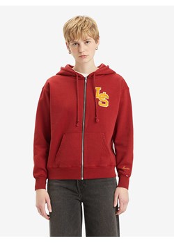 Levi&apos;s Bluza &quot;Graphic Heritage Zip&quot; w kolorze czerwonym ze sklepu Limango Polska w kategorii Bluzy damskie - zdjęcie 179516337