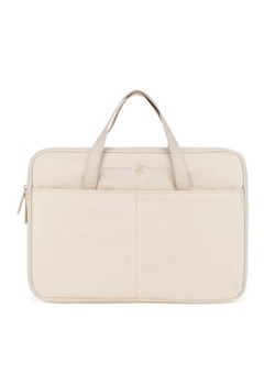 Beverly Hills Polo Club Torba na laptopa BHPC-K-027-06 Beżowy - id: 5905588843948 - marki BEVERLY HILLS POLO CLUB - 179523687 Beverly Hills Polo Club Torba na laptopa BHPC-K-027-06 Beżowy ze sklepu MODIVO w kategorii Torby na laptopa - zdjęcie 179523687