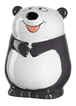 LEONARDO Skarbonka &quot;Panda&quot; w kolorze czarno-białym - wys. 12 x Ø 9 cm ze sklepu Limango Polska w kategorii Dekoracje - zdjęcie 179530246