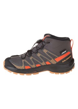 SALOMON Buty turystyczne &quot;XA PRO V8 MID CSWP J&quot; w kolorze antracytowo-pomarańczowym ze sklepu Limango Polska w kategorii Buty trekkingowe dziecięce - zdjęcie 179530577