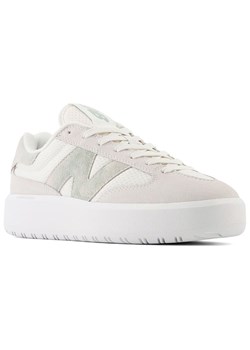 New Balance Skórzane sneakersy &quot;302&quot; w kolorze szaro-białym ze sklepu Limango Polska w kategorii Buty sportowe damskie - zdjęcie 179531736