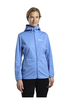 Jack Wolfskin Kurtka funkcyjna &quot;Feldberg&quot; w kolorze błękitnym ze sklepu Limango Polska w kategorii Kurtki damskie - zdjęcie 179532009