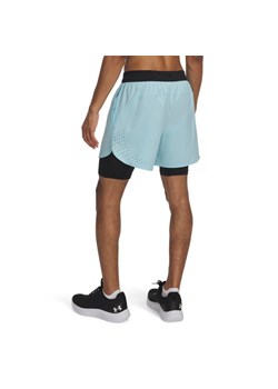 Męskie spodenki treningowe Under Armour UA Vanish Elite 2in1 Short - niebieskie ze sklepu Sportstylestory.com w kategorii Spodenki męskie - zdjęcie 179536449