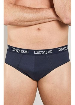 Kappa granatowe slipy męskie bawełniane w sportowym stylu 2-pack K1111, Kolor granatowy, Rozmiar S, Kappa ze sklepu Primodo w kategorii Majtki męskie - zdjęcie 179537886