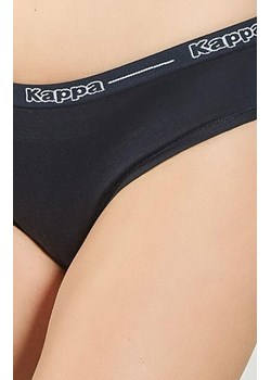 Kappa granatowe figi damskie bawełniane w sportowym stylu K2140, Kolor granatowy, Rozmiar S, Kappa ze sklepu Primodo w kategorii Majtki damskie - zdjęcie 179537917